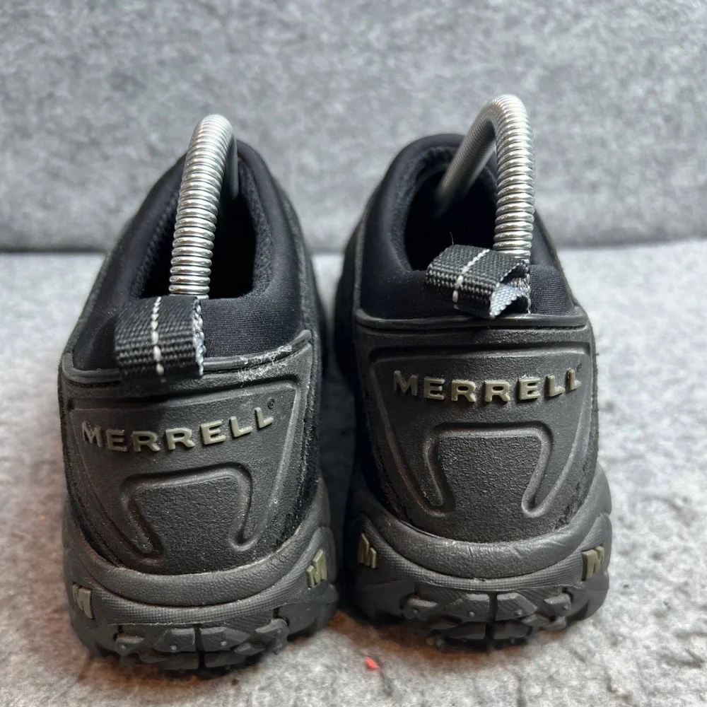 Merrell Jungle Moc Black Suede Slip On Shoes Mens Gorpcore Hiking Sneaker Size 8